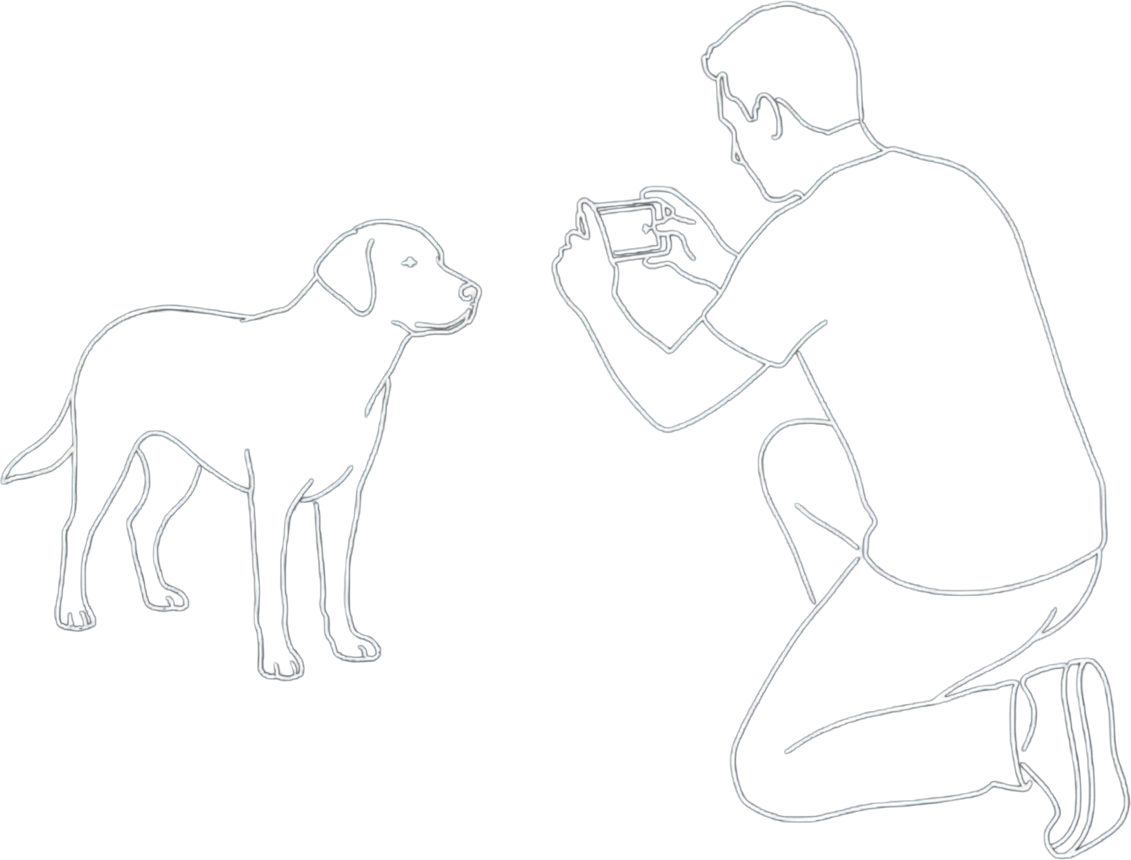 Esimerkkikuva oikeasta kuvausetäisyydestä ja kuvakulmasta